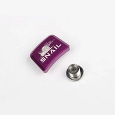 자전거 체인링 볼트 알루미늄 체인휠 나사 사각형 도로 크랭크셋 사이클링 부품, 10. Purple-1PCS, 1개