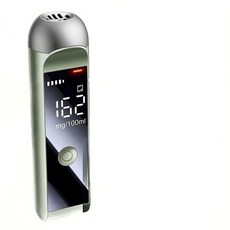 新標準】酒精測試儀查測酒駕檢測儀吹氣式專用測酒儀酒器高精度, 1個, 綠】進化內置倉+精準數值+專測隔夜酒,高精準芯片+USB充電