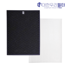 대한우리필터 위닉스 제로 공기청정기 호환 필터 CAF-SS349, 1세트, AES330-