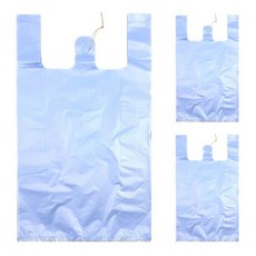 월드크린 손잡이 비닐봉투 하늘, 40L, 300개