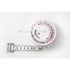 Goniometer BMI捲尺 身體質量指數 健康尺 減肥尺 量尺 腰圍尺, 1個