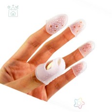 루다스 엄지손가락골무 실리콘 골무, XXS