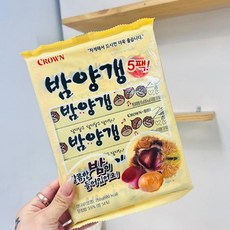 밤양갱 5팩 세트 탕비실과자 어린이간식 디저트
