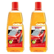 소낙스 글로스 세차샴푸, 1L, 2개