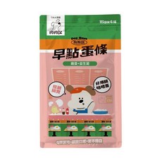 狗狗說 早點蛋條 雞蛋+堅果, 60g, 1個, 好順腸咕嚕蛋 (雞蛋+益生菌)