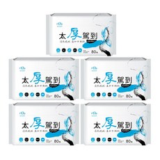 宏瑋 純水濕紙巾 加厚 無添加 80抽 MIT 台灣製造, 5個, 80張, 1g