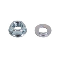 호환 샤오미 호환 M365 프로용 전기 스쿠터 프론트 모터 휠 스틸 합금 너트 스케이트보드 교체 예비 부품, [03] 1pair