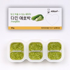 배마마 야채 큐브 곱게다진 28종 토핑 재료 채소 죽, 1개, 90g, 애호박(곱게다진)
