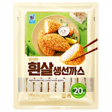 대림선 더욱바삭한 흰살 생선까스4 1.2kg, 1개