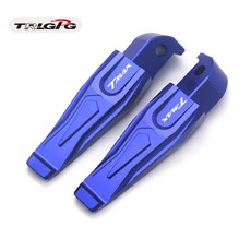 530 TMAX 호환 알루미늄 풋 시프트 MAX500 MAX530 발판용 레일 오토바이 CNC T MAX 기어 뒷좌석 야마하 500, 파란, 1개