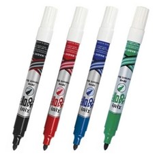 자바 유성매직 흑 청 적 녹 4색 세트, 1세트