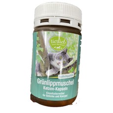 德國百年草藥之家 動物好朋友 貓小綠瓶 貓用綠唇貽貝膠囊 90顆 高含量500mg, 1個, 骨骼/關節強化