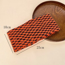 格子圖案髮帶 髮飾, 1個, 3#