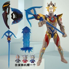 SHF 終極閃耀賽羅奧特曼玩具 黃金特利迦 德凱 可動手辦模型 生日禮物, 1個, 新品德爾塔爪18CM