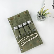 戶外野餐香料套件, 軍綠, 1個
