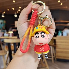 주성종합상사 짱구는못말려 캐릭터 피규어 키링 학교짱구, 빨간옷 짱구 x 1개, 1개
