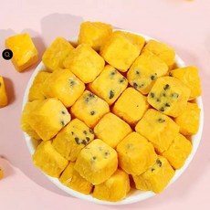 과일차 동결건조 패션프루트 오렌지 레몬 100g 200g JIKTEM 6B0606, 패션프루트큐브 200g, 1