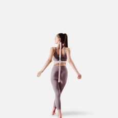 홈트레이닝 스트레칭 스틱 바디롤러 마사지봉 전신운동, No.01 십자핏 핑크, 1개