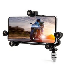 GSX R750 CBR954RR VFR 800 650 폰 홀더용 12mm 25mm 포크 스템 홀용 베네올 모터사이클 마운트 장착 타입, 타입 C