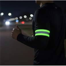 차곡담디자인 형광 암밴드 LED암밴드, 그린