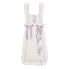 紫藤心事 洛麗塔 原創 Lolita 日常 甜美 套裝 9415, 1個, 圍裙,M