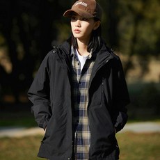 防風外套女 衝鋒衣女 連帽薄款衝鋒衣夾克 防風保暖透氣外套