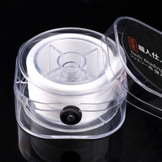 彈性串珠線 DIY手工藝材料, 日本職人款,雪霧白,100米, 1個