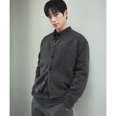 브랜드정품 드로우핏 DRAW FIT 서강준PICK어베인 울 크롭 니트 가디건 MELANGE GREY 279822