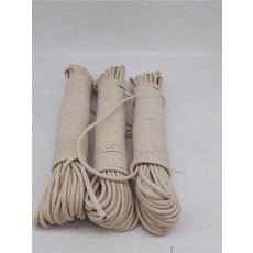 태극기봉 교체 끈 태극기끈 로프 계양기 베이지 게양대 국기봉줄, 1개, 8mm 25m