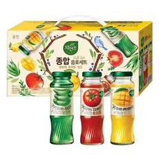 웅진 자연은 종합음료세트 180ml 12병, 1개