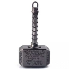 토르 피젯스피너 망치 회전 묠니르 토이 메탈 고급형 장난감 자이로스코프 키덜트, 2.블랙회전망치스피너, 1개