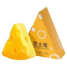 芝士皂 潔面沐浴皂 控油清爽洗臉皂, 1個, 體驗裝【送起泡網】, 100g