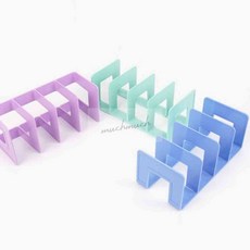 많이04 컬러 4칸 책꽂이 철제책꽂이, 화이트그레이