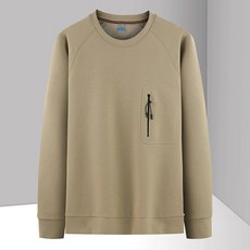 男士圓領長袖衛衣 - 2026春季新款潮流運動衫