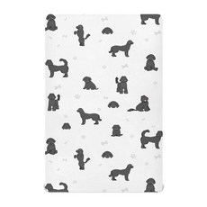 KICPOAY 아기 침대 매트리스 커버 퍼플 플로럴 라벤더 스트레치 휴대용 플레이야드 시트 아기 유아용 통기성이 좋고 부드러운 미니 아기 침대 매트리스 99.1 x 68., 멀티 25