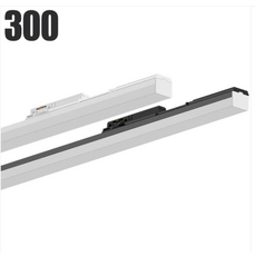 예도 LED TS 레일등 레일조명 300MM 8W 다용도 인테리어 조명 KC 플리커프리, 1개, 몸체블랙/전구색(3000K)