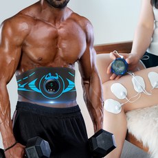 프리홈트 EMS저주파 복근운동기구 전신마사지기능추가, 단품, 단품