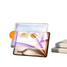 Rabbit Technolog 適用iPad秒貼平板膜 無塵手殘黨專用貼膜 一蓋即貼快速定位貼膜, 無塵抽拉秒貼-藍光,Air 11吋（M2/M3/M4）, 1個