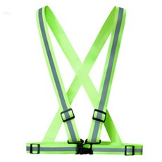 올마켓 야간 달리기 조끼 야광 안전 형광 조끼 1엑스반도-형광