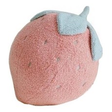 軟綿綿草莓/仙人掌造型抱枕 （含空調毯二合一）, 抱枕+毯子/鳳梨(現貨)