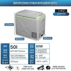차량용냉장고 가정용 캠핑용 야외용 낚시용 냉동 냉장 캠핑아이스박스, X50 가정 겸용 디지털 220V, 1L
