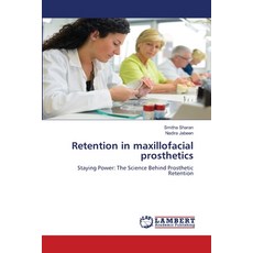 (영문도서)Retention in maxillofacial prosthetics Paperback, LAP Lambert Academic Publis..., English, 9786208117368