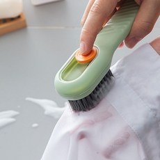 세제 일체형 신발 운동화 모자 속옷 청소솔 세척솔 빨래솔, 화이트, 1개