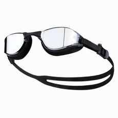 SD7 소프트비전 커브형 트레이닝 수경 SGL-5000, 실버 + 블랙, 1개