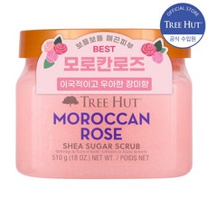 트리헛 시어슈가 바디스크럽 모로칸로즈, 510g, 1개