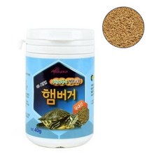 애니멀밥 햄버거 거북이 사료, 40g, 4개
