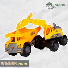세이온 바니랜드 자동차장난감 라이노 덤프 포크레인 중장비 자동차 완구