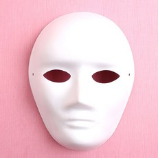 종이탈 사람 대 어른 얼굴 가면 만들기, 3개