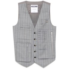 모스키노 체크 베스트