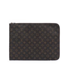 루이 비통 중고 1987 모노그램 포셰 도큐먼트 포트폴리오 비즈니스 백